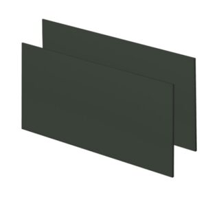 Vidrio rectangular máscara